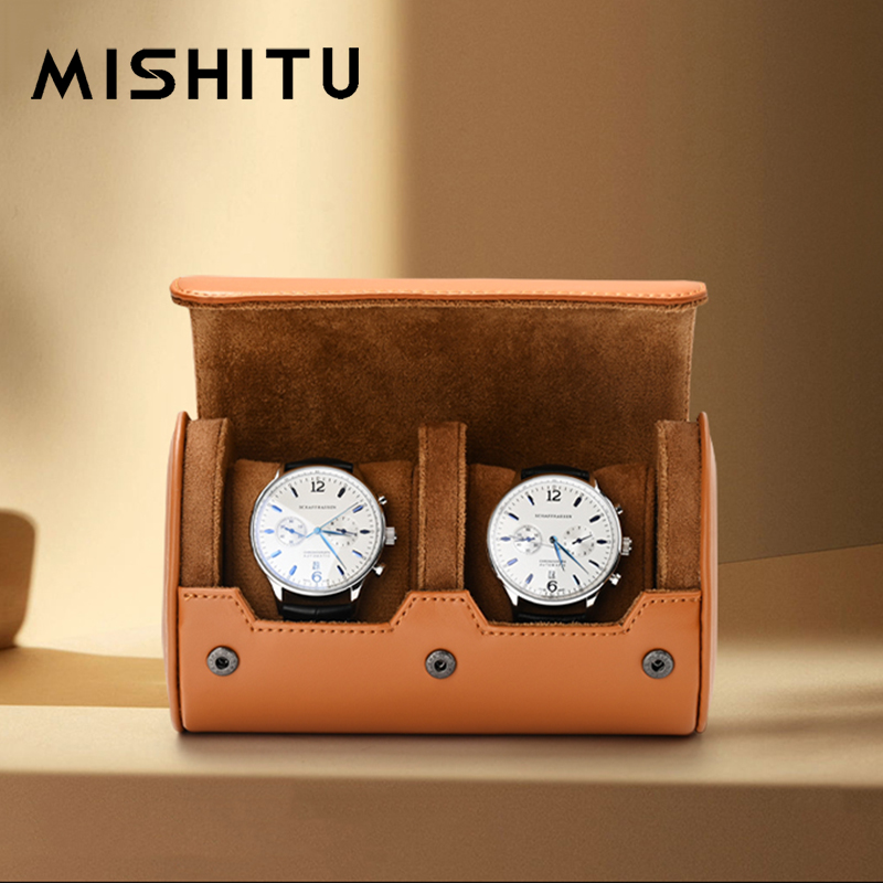 Vintage Watch Collecting - MISHITU 1/2/3-فتحة تخزين ساعات اليد لفة