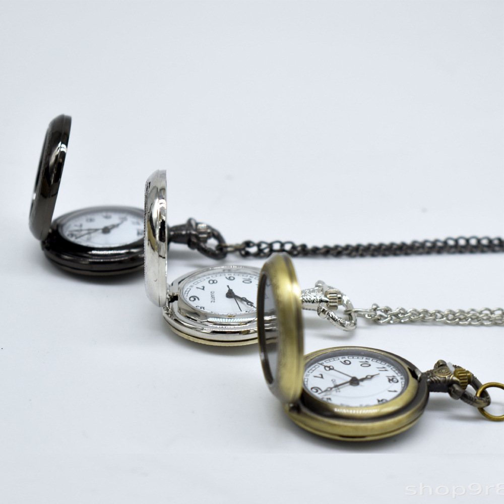 قلادة ساعة جيب معدنية عتيقة مخ - مراجعة Vintage Watch Collecting وسعره
