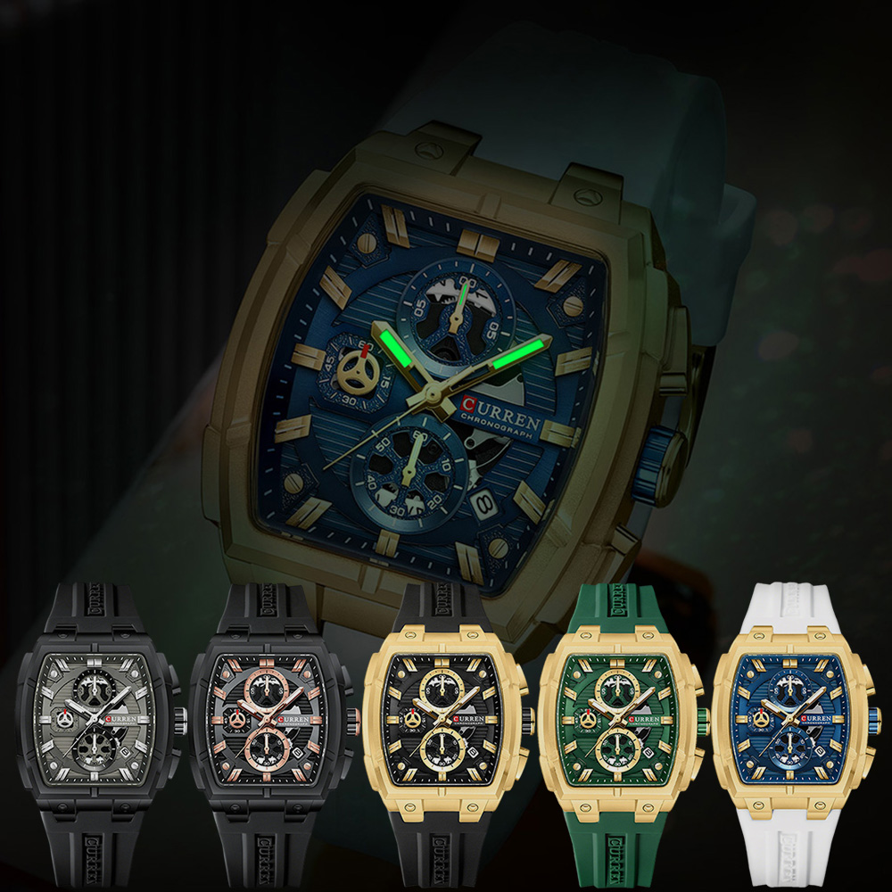 ساعة CURREN الفاخرة للرجال، سا - مراجعة Vintage Watch Collecting وسعره