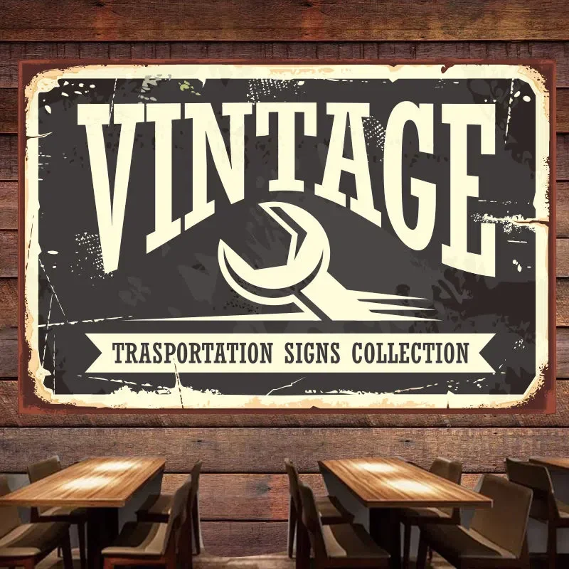 VINTAGE TRASPORTATION SINGS Co - مراجعة Vintage Collectible Shop وسعره