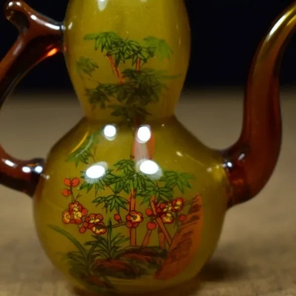 زجاجة زجاجية عتيقة بتصميم قرعي - مراجعة Vintage Collectible Glassware وسعره