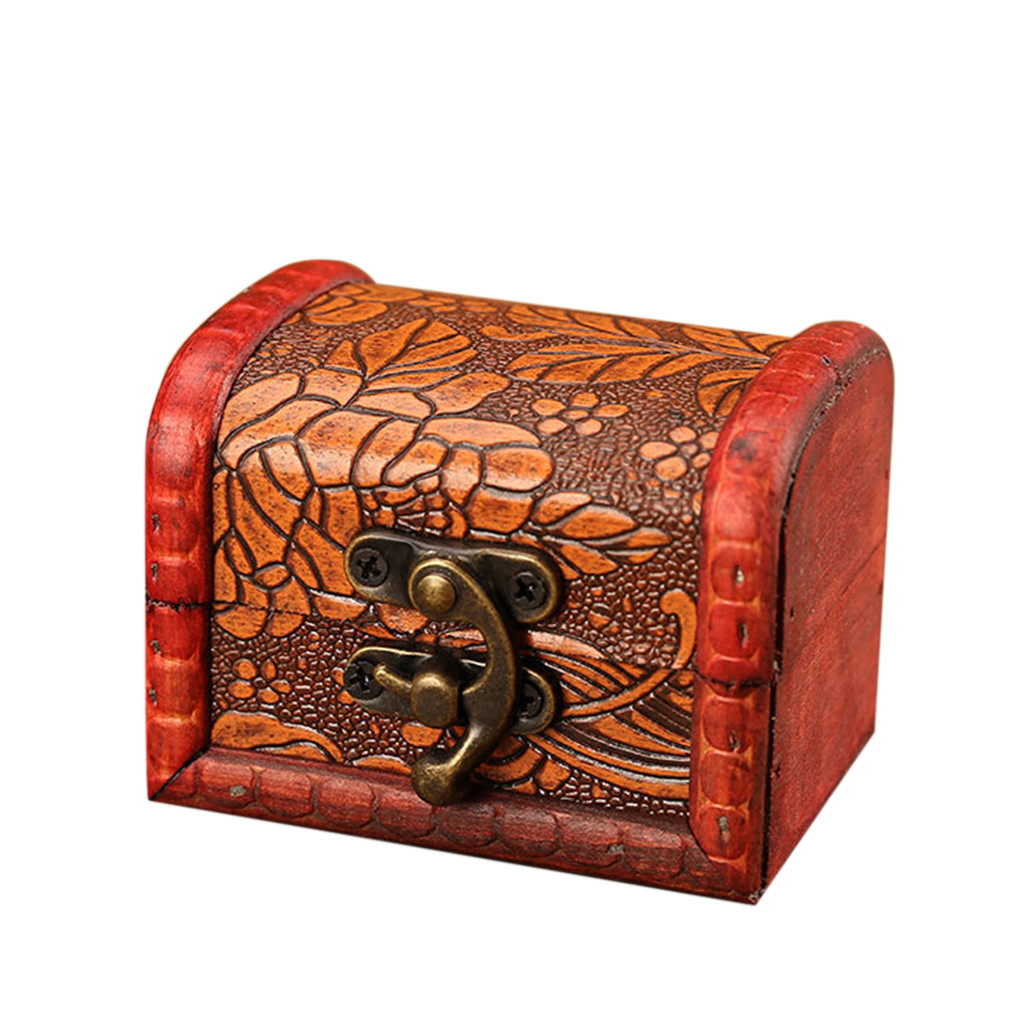 صندوق مجوهرات خشبي عتيق على ال - مراجعة Vintage Item وسعره