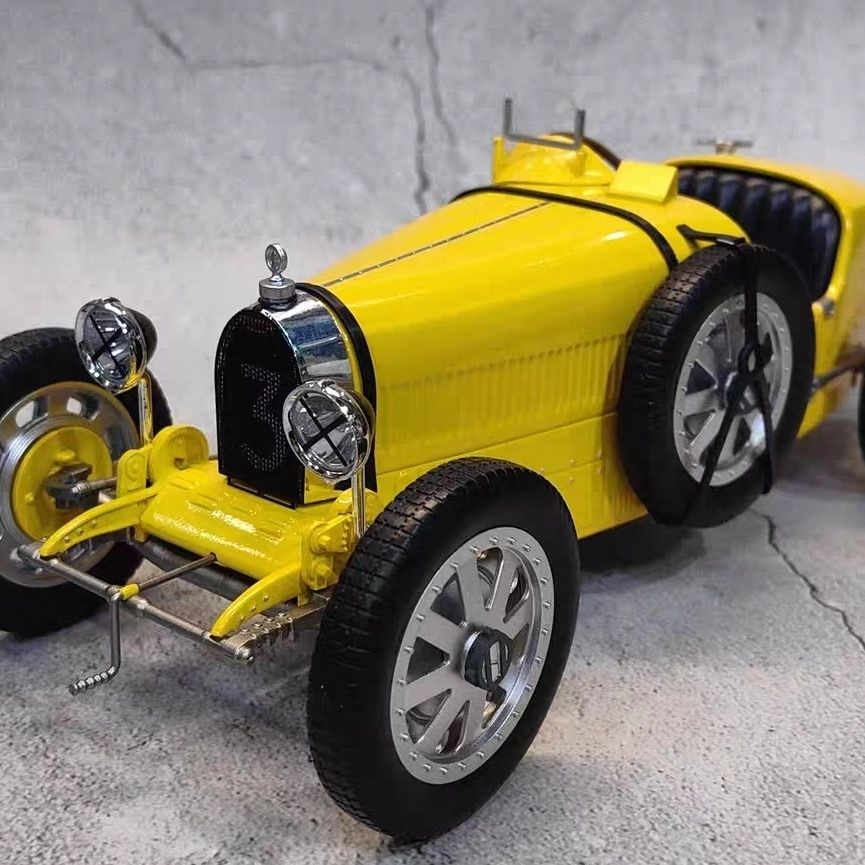 نموذج سيارة بوجاتي T35 الكلاسي - مراجعة Vintage Collectible Cars وسعره
